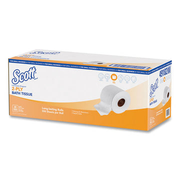 Scott® Essential Standard Roll Bathroom Tissue For Small Businesses, Septic Safe, 2-ply, White, 550 Sheets-roll, 20 Rolls-carton freeshipping - TVN Wholesale